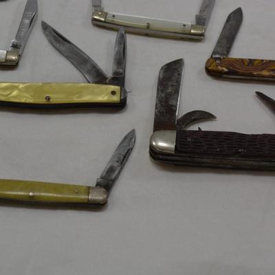 Lot of Vintage Pocket/Pen Knives