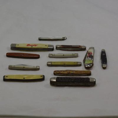Lot of Vintage Pocket/Pen Knives