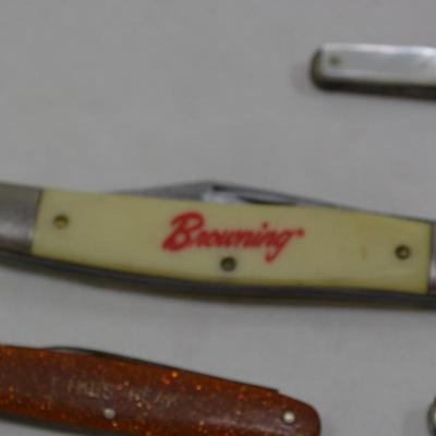 Lot of Vintage Pocket/Pen Knives