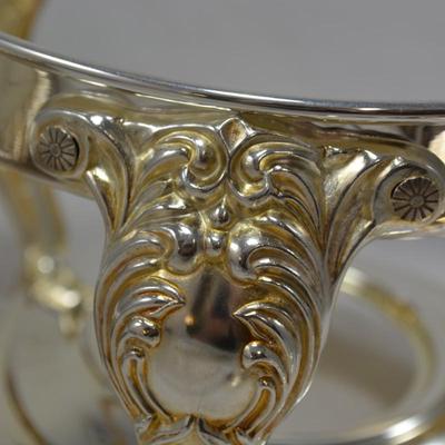 Sheridan GP Brass Silver Plate Chafing Dish