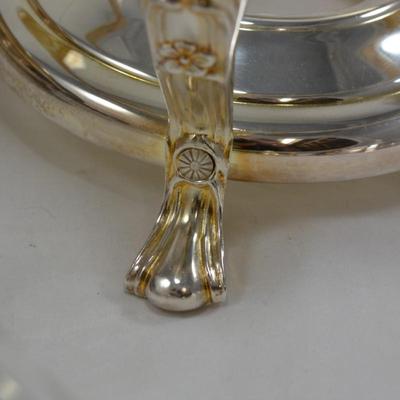 Sheridan GP Brass Silver Plate Chafing Dish