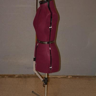 Vintage Adjustable Dress Form with Hem Guide