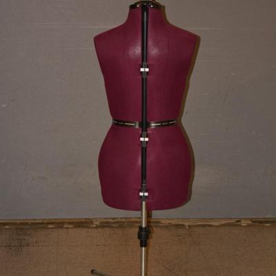 Vintage Adjustable Dress Form with Hem Guide