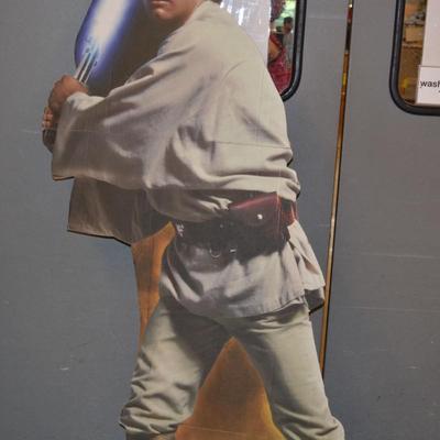 Vintage Life Size Luke Skywalker Cardboard Cutout