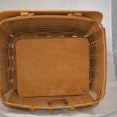 1996 Longaberger Picnic Basket with Table