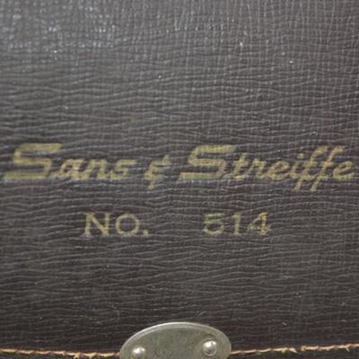 Vintage Sans + Streiff Microscope with Case