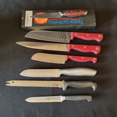 Kamosoto Damascus Steel Knife and More (D-DW)