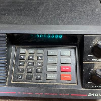 Uniden Bearcat 40 Channel Scanning Radio (WS-MG)