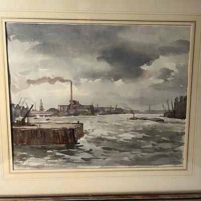 Albert Taylor Framed & Matted Artwork (MBR-MG)