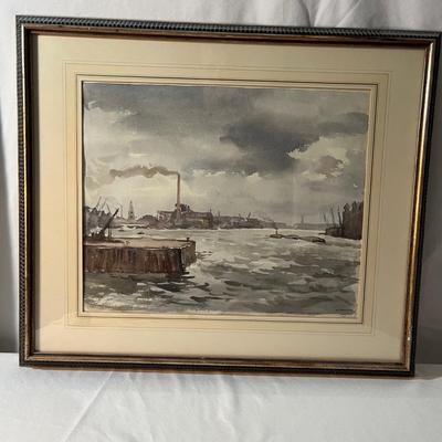 Albert Taylor Framed & Matted Artwork (MBR-MG)
