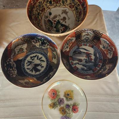 Asian theme bowls