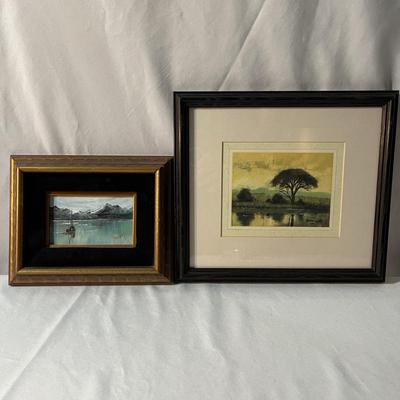 Signed Oil Painting & Print (MBR-MG)