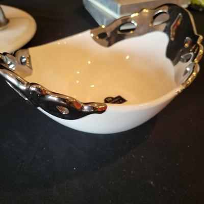 Nieman Marcus Butter Knives, Marble Lazy Susan and More (D-DW)