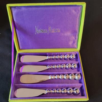 Nieman Marcus Butter Knives, Marble Lazy Susan and More (D-DW)