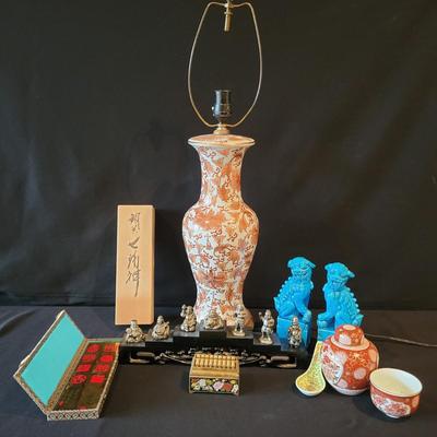 Japanese Lamp, Ceramics Figurines and More (D-DW)