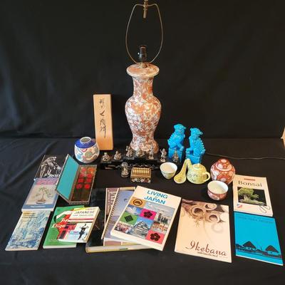Japanese Lamp, Ceramics Figurines and More (D-DW)