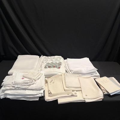 White Linens  & Tablecloths (MBR-MG)