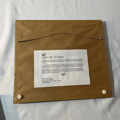 Four Framed Floral Art Pieces (MBR-MG)