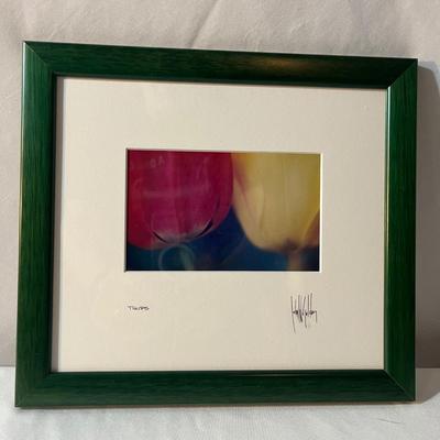 Four Framed Floral Art Pieces (MBR-MG)