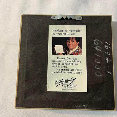 Four Framed Floral Art Pieces (MBR-MG)