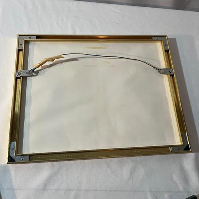 Four Framed Floral Art Pieces (MBR-MG)