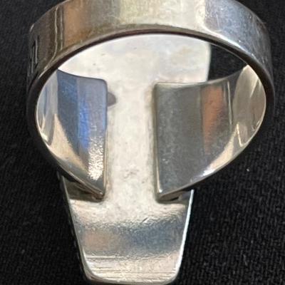 CAROLYN POLLACK STERLING STATEMENT RING