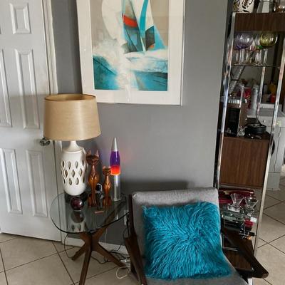 Condo is full of mid-century
