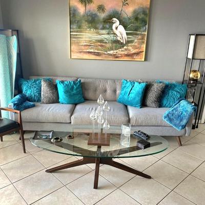 Condo is full of mid-century