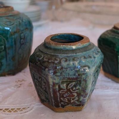 Ceramic Ginger & Tea Jars