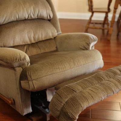 Upholster Recliner Rocking Chair