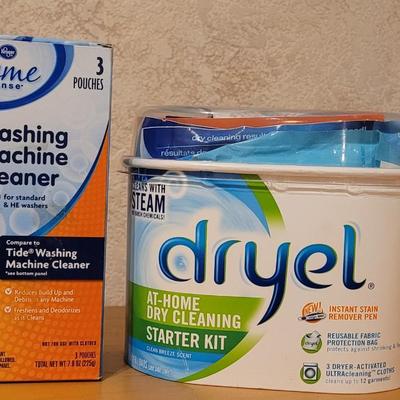 New Dryel Kit and (2) Washing Machine Cleaners
