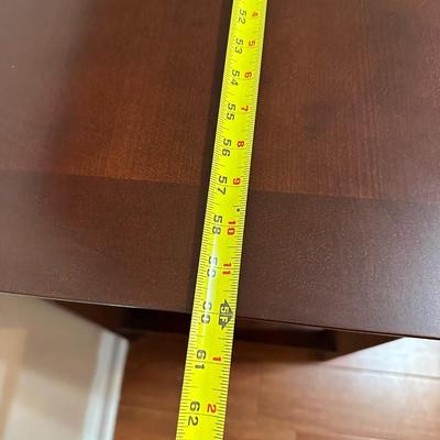 Two Tier Console Table W/ (2) Cabinets & (1) Drawer