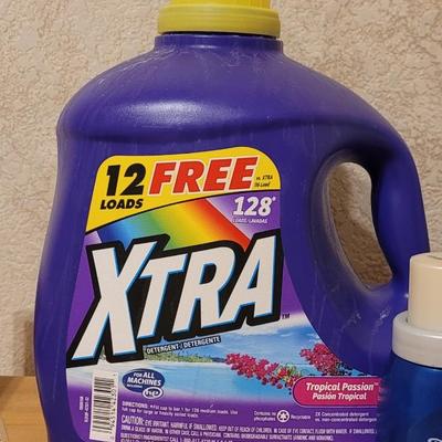 Laundry Detergent, Shout, Downey, and Tide Scrubber