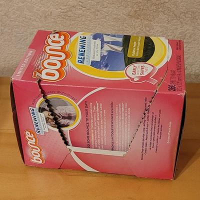 Bounce and Kirkland Dryer Sheets