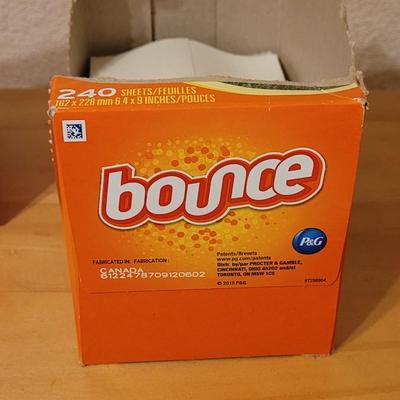 Bounce and Kirkland Dryer Sheets