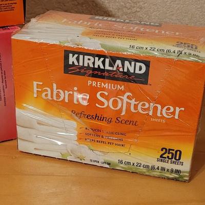 Bounce and Kirkland Dryer Sheets