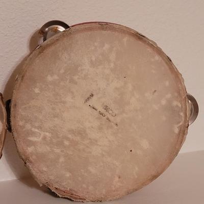 Calf Skin Drum and Tambourine