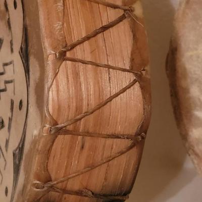 Calf Skin Drum and Tambourine