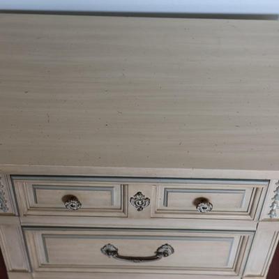 Double Bed Frame W/ Box Spring & Night Stand By DIXIE