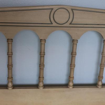 Double Bed Frame W/ Box Spring & Night Stand By DIXIE