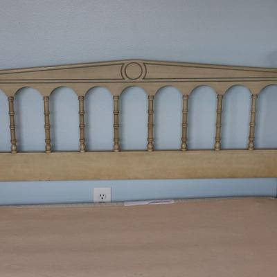 Double Bed Frame W/ Box Spring & Night Stand By DIXIE