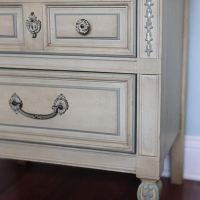 Double Bed Frame W/ Box Spring & Night Stand By DIXIE