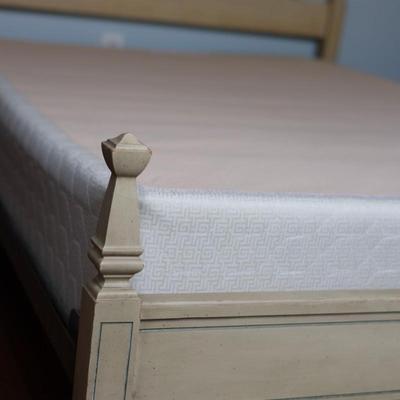 Double Bed Frame W/ Box Spring & Night Stand By DIXIE