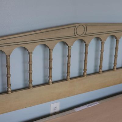 Double Bed Frame W/ Box Spring & Night Stand By DIXIE