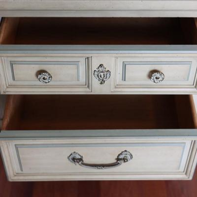 Double Bed Frame W/ Box Spring & Night Stand By DIXIE