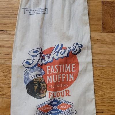 Vintage Small Muffin Flour Bag