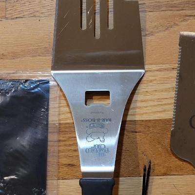 Grill Utensils with Grilling Mat & Pampered Chef
