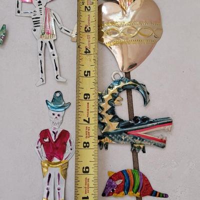 Dia de los Muertos Punched Tin Decorations
