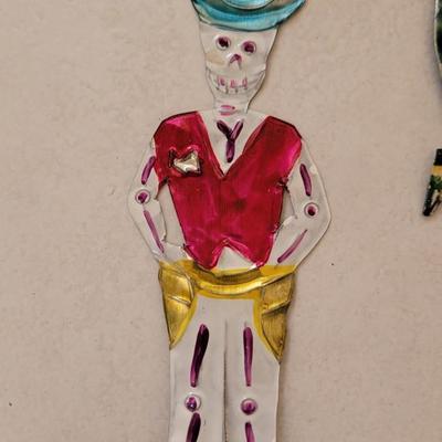 Dia de los Muertos Punched Tin Decorations