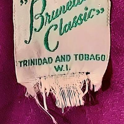 Vtg Brunetta Classic Trinidad & Tobago Maxi  printed Besuty